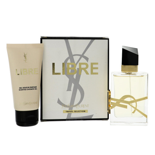 Libre by Yves Saint Laurent Gift Set for Women 2 Piece Gift Set - 1.6 Oz Eau De Parfum Spray, 1.6 Oz Shower Gel