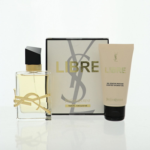 Libre by Yves Saint Laurent Gift Set for Women 2 Piece Set For Women: 1.6 Oz Eau De Parfum Spray, 1.6 Oz Shower Gel