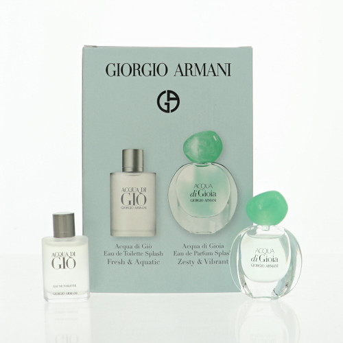 Acqua Di Gio Mini Set by Giorgio Armani Gift Set for Unisex 0.17 Oz Eau De Parfum Splash