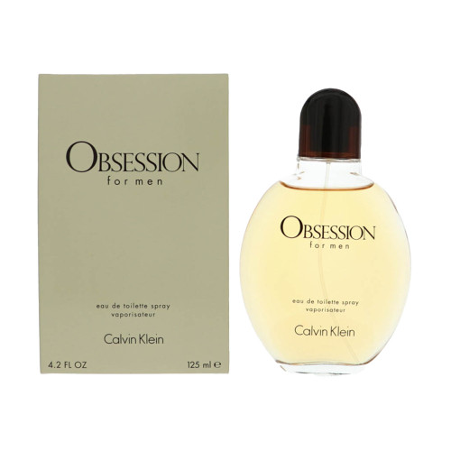 Obsession by Calvin Klein - 4.2 oz Eau De Toilette Spray bottle for Men