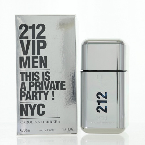 212 Vip by Carolina Herrera Box for Men 1.7 Oz Eau De Toilette Spray