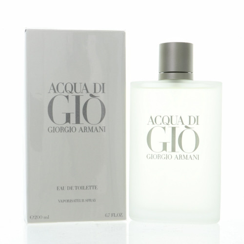Acqua Di Gio by Giorgio Armani Box for Men 6.7 Oz Eau De Toilette Spray