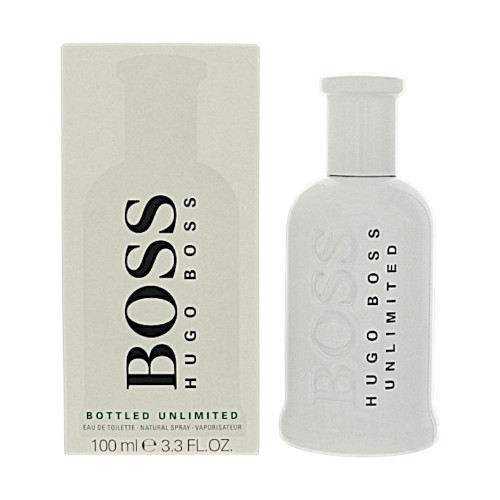 Boss Bottled Unlimited by Hugo Boss Box for Men 3.3 Oz Eau De Toilette Spray