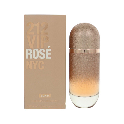 Carolina Herrera 212 Vip Rose Elixir by Carolina Herrera Box for Women 2.7 Oz Eau De Parfum Spray