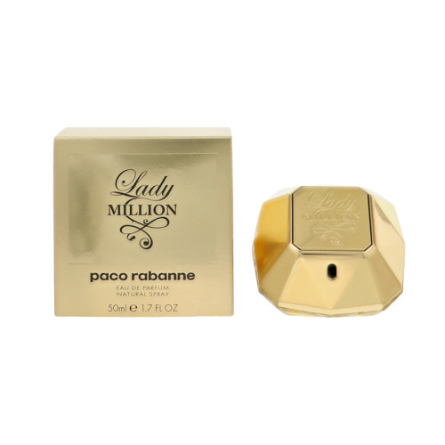 Paco Rabanne Lady Million by Paco Rabanne Box for Women 1.7 Oz Eau De Parfum Spray
