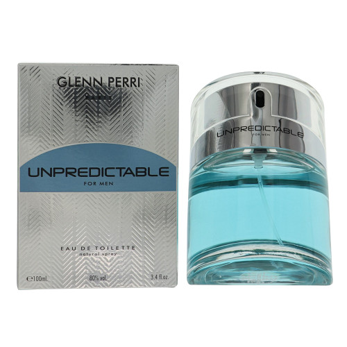 Unpredictable by Glenn Perri Box for Men 3.4 Oz Eau De Toilette Spray