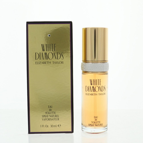 White Diamonds by Elizabeth Taylor Box for Women 1 Oz Eau De Toilette Spray