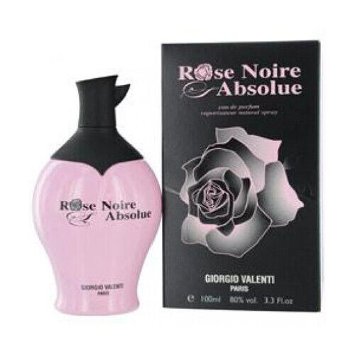 Rose Noire Absolue by Giorgio Valenti Box for Women 3.3 Oz Eau De Parfum Spray