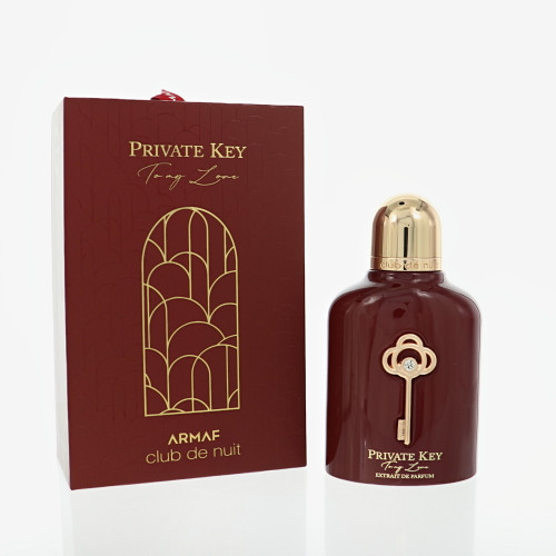 Club De Nuit Private Key To My Love by Armaf Box for Men 3.4 Oz Extrait De Parfum Spray