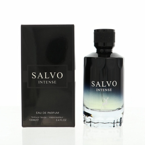 Salvo Intense by Maison Alhambra Box for Men 3.4 Oz Eau De Parfum Spray