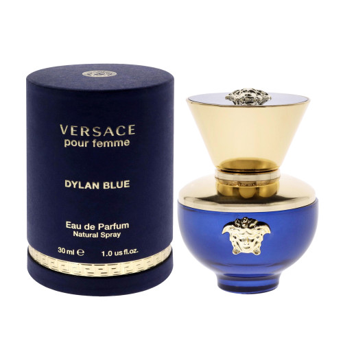 Dylan Blue by Versace Box for Women 1 Oz Eau De Parfum Spray