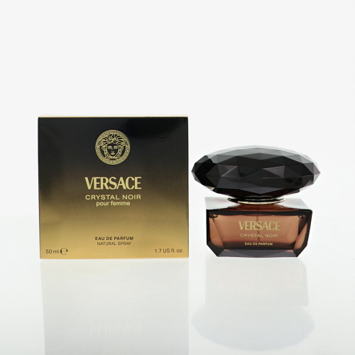 Versace Crystal Noir by Versace Box for Women 1.7 Oz Eau De Parfum Spray