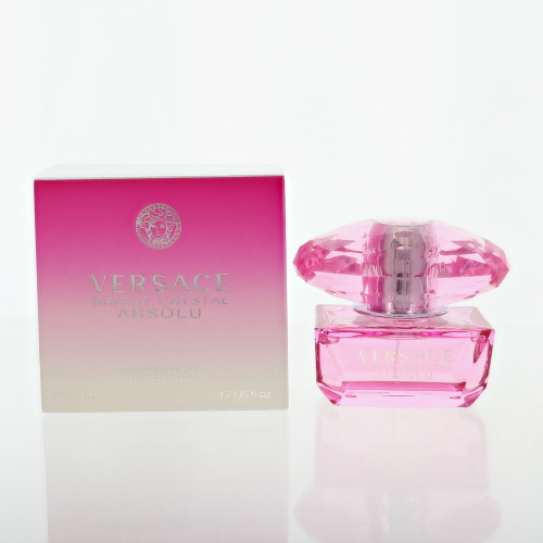 Bright Crystal Absolu by Versace Box for Women 1.7 Oz Eau De Parfum Spray