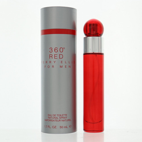 Perry Ellis 360 Red by Perry Ellis Box for Men 1.7 Oz Eau De Toilette Spray