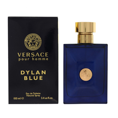 Dylan Blue by Versace Box for Men 3.4 Oz Eau De Toilette Spray