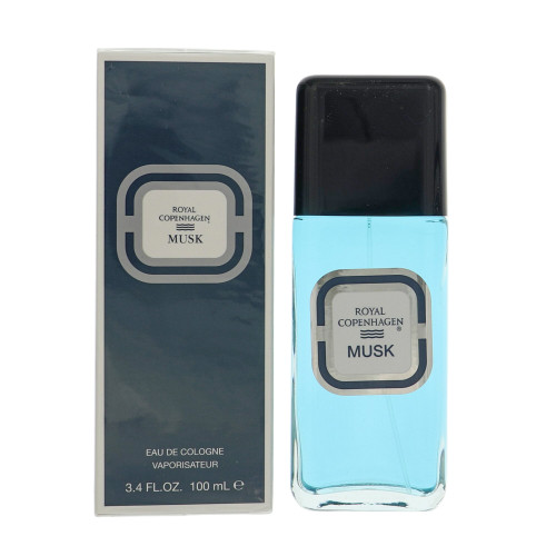 Musk by Royal Copenhagen Box for Men 3.4 Oz Eau De Cologne Spray