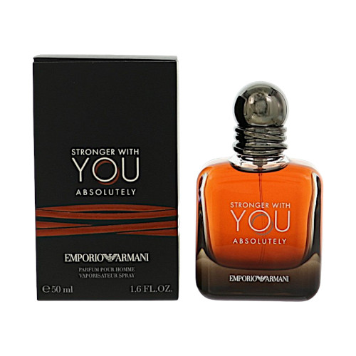 Emporio Armani Stronger With You Absolutely by Emporio Armani Box for Men 1.7 Oz Eau De Parfum Spray