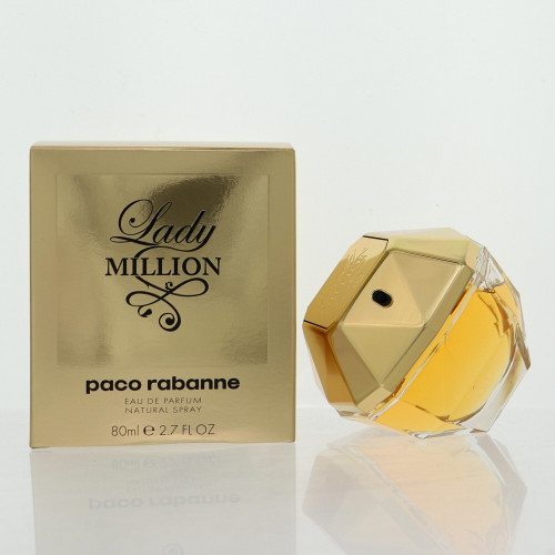 Lady Million by Paco Rabanne Box for Women 2.7 Oz Eau De Parfum Spray