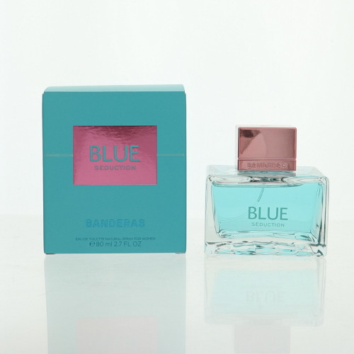 Blue Seduction by Antonio Banderas - 2.7 oz Eau De Toilette Spray bottle for Women