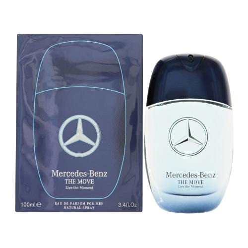 The Move Live The Moment by Mercedes Benz Box for Men 3.4 Oz Eau De Parfum Spray