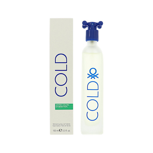 Cold Refreshing by Benetton - 3.3 oz Eau De Toilette Spray bottle for Men