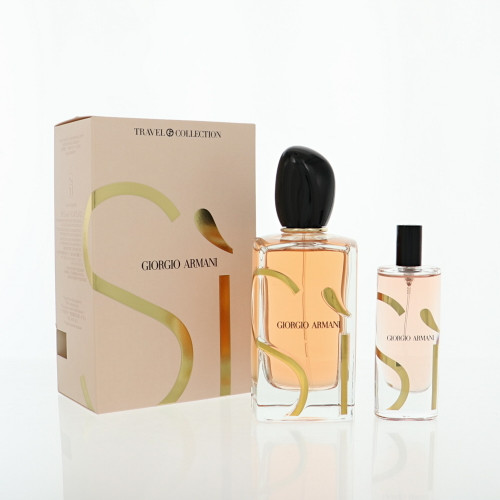 Armani Si by Giorgio Armani Gift Set for Women 3.4 Oz Eau De Parfum Spray