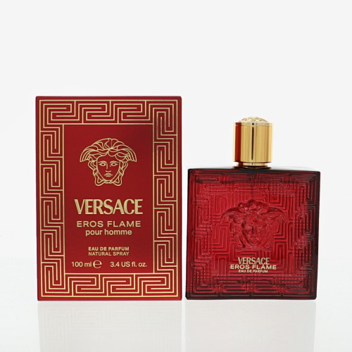 Versace Eros Flame by Versace Box for Men 3.4 Oz Eau De Parfum Spray