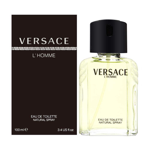Versace L' Homme by Versace Box for Men 3.4 Oz Eau De Toilette Spray