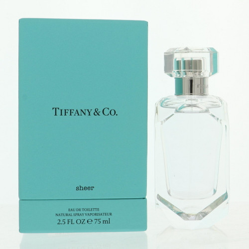 Sheer Tiffany by Tiffany Box for Women 2.5 Oz Eau De Toilette Spray