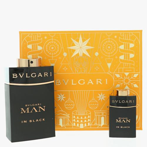 Bvlgari Man In Black by Bvlgari Gift Set for Men 3.4 Oz Eau De Parfum Spray
