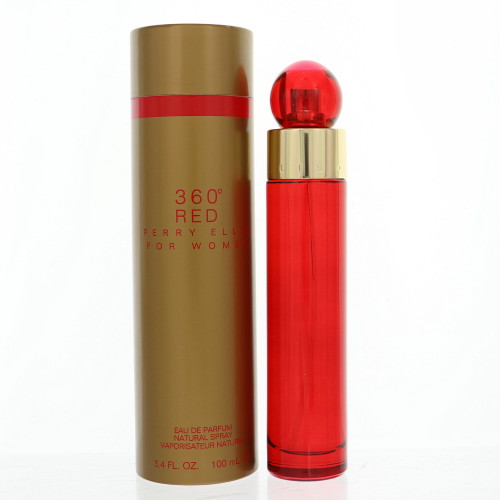 360° Red by Perry Ellis Box for Women 3.4 Oz Eau De Parfum Spray