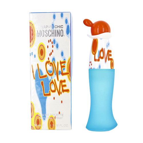 I Love Love by Moschino Box for Women 1.7 Oz Eau De Toilette Spray