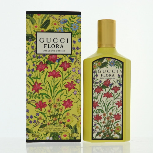 Flora Gorgeous Orchid by Gucci Box for Women 3.3 Oz Eau De Parfum Spray