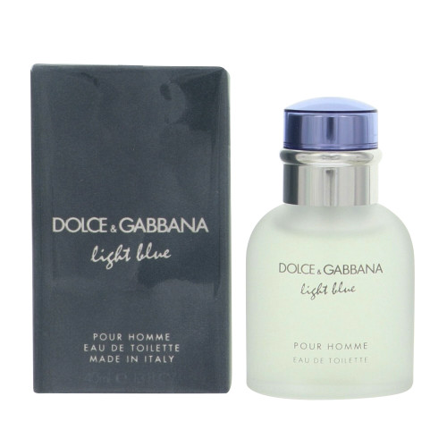 Light Blue by Dolce & Gabbana Box for Men 1.3 Oz Eau De Toilette Spray