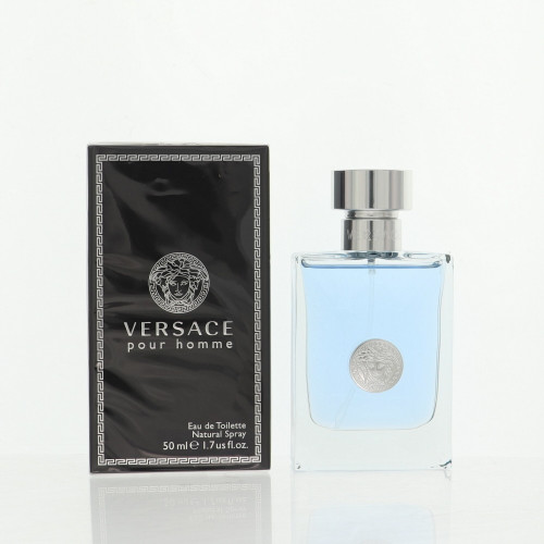 Versace Pour Homme by Versace Box for Men 1.7 Oz Eau De Toilette Spray
