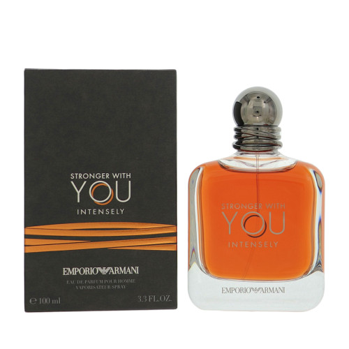Emporio Armani Stronger With You Intensely by Giorgio Armani Box for Men 3.3 Oz Eau De Parfum Spray