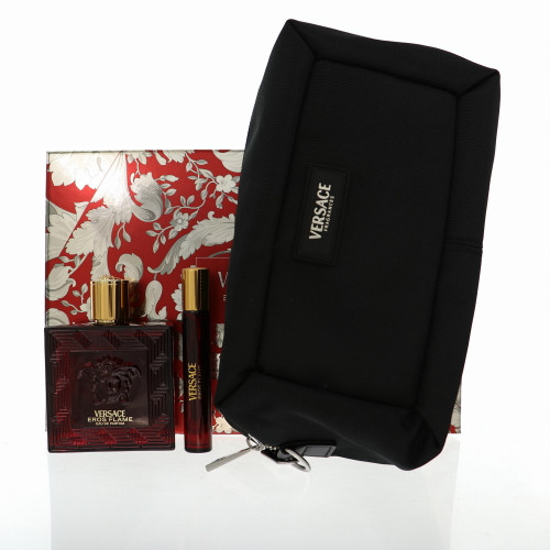 Versace Eros Flame by Versace Gift Set for Men 3.4 Oz Eau De Parfum Spray