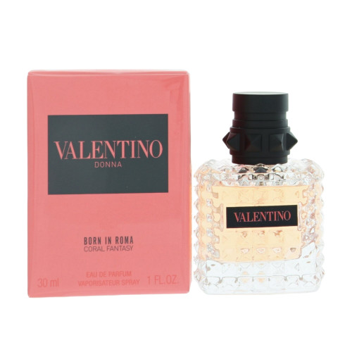 Born In Roma Coral Fantasy by Valentino Box for Women 1 Oz Eau De Parfum Spray