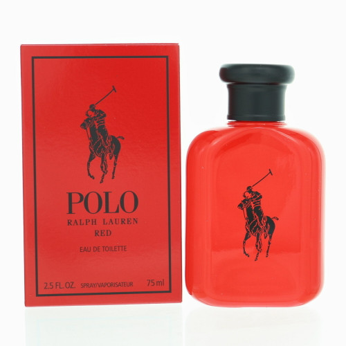 Polo Red by Ralph Lauren Box for Men 2.5 Oz Eau De Toilette Spray