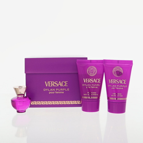 Dylan Purple by Versace Gift Set for Women 0.17 Oz Eau De Parfum Splash