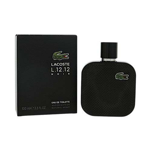 Lacoste Eau De Lacoste L.12.12 Noir by Lacoste Box for Men 3.3 Oz Eau De Toilette Spray