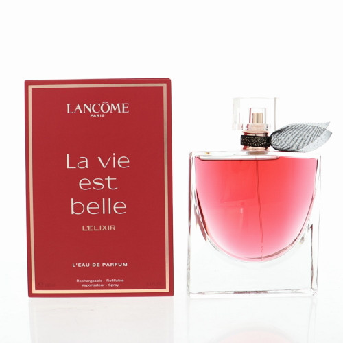 La Vie Est Belle L'elixir by Lancome Box for Women 3.4 Oz Eau De Parfum Spray
