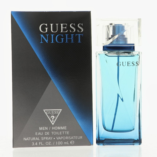Guess Night by Guess Box for Men 3.4 Oz Eau De Toilette Spray