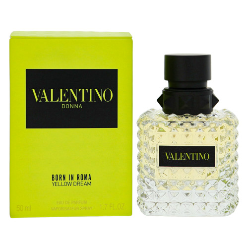 Donna Born In Roma Yellow Dream by Valentino Box for Women 1.7 Oz Eau De Parfum Spray