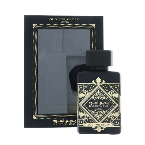 Bade'e Al Oud For Glory by Lattafa Box for Men 3.4 Oz Eau De Parfum Spray
