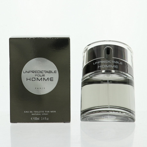 Unpredictable Pour Homme by Glenn Perri Box for Men 3.4 Oz Eau De Toilette Spray
