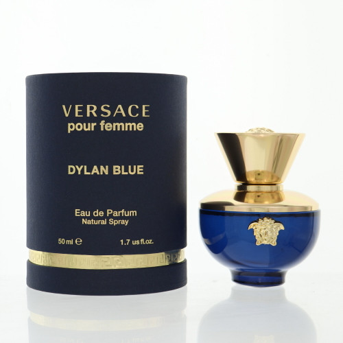 Versace Dylan Blue by Versace Box for Women 1.7 Oz Eau De Parfum Spray
