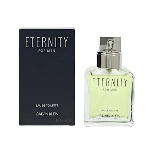 Eternity by Calvin Klein Box for Men 1.6 Oz Eau De Toilette Spray
