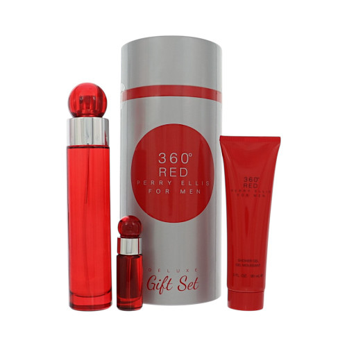 360 Red by Perry Ellis - 3 Piece Set bottle for Men
