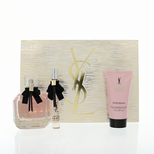 Mon Paris by Yves Saint Laurent Gift Set for Women 3 Oz Eau De Parfum Spray